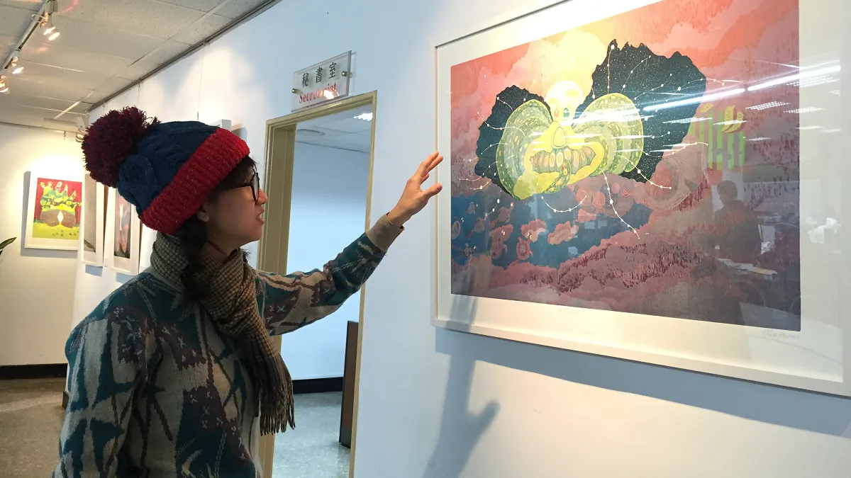 地政學生創作聯展 徜徉夢想空間
