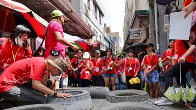 探索離島文化之美 桃市辦澎湖體驗營青年樂翻天
