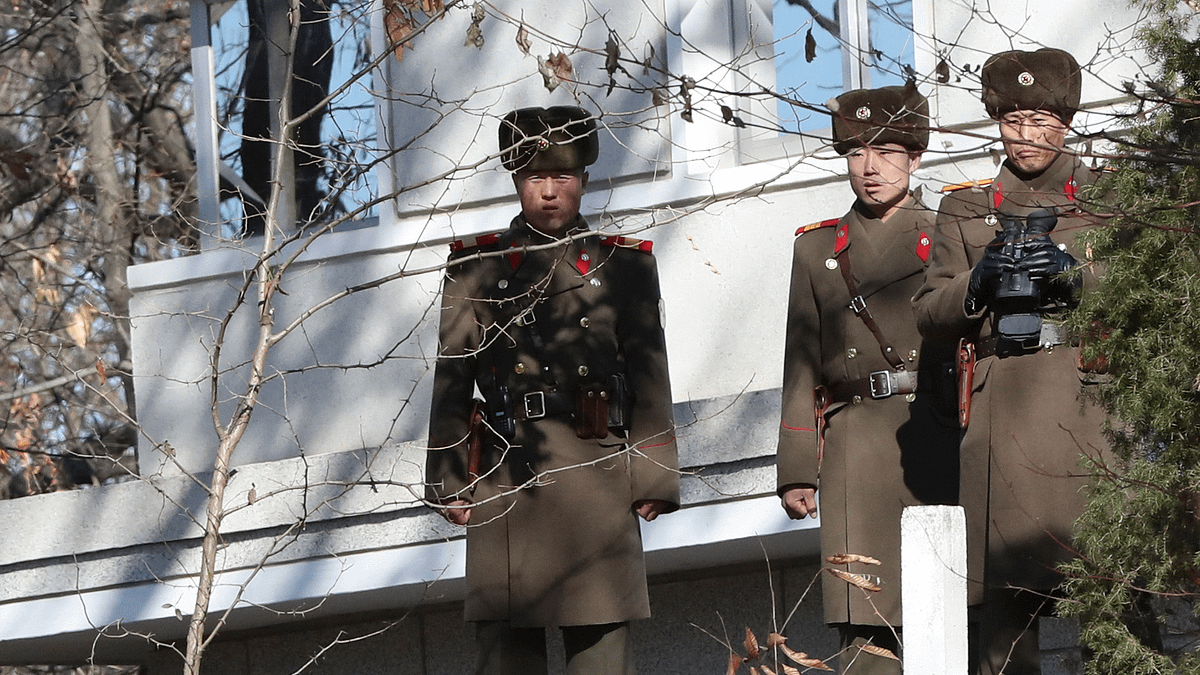 南北韓邊界近來頻傳北韓士兵越界投誠,氣氛緊張(AP) 南北韓邊界近來頻傳北韓士兵越界投誠,氣氛緊張(AP)