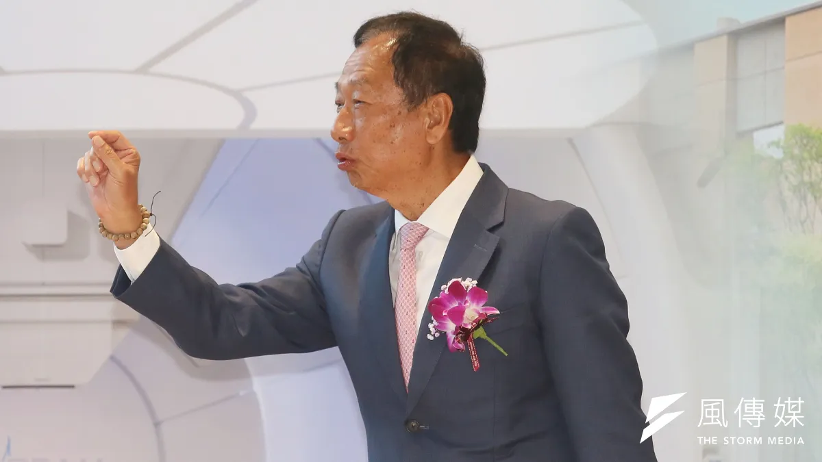 鴻海創辦人郭台銘指責政府處理BNT疫苗採購時沒有「把人民生命做為第一優先」。(資料照,柯承惠攝)