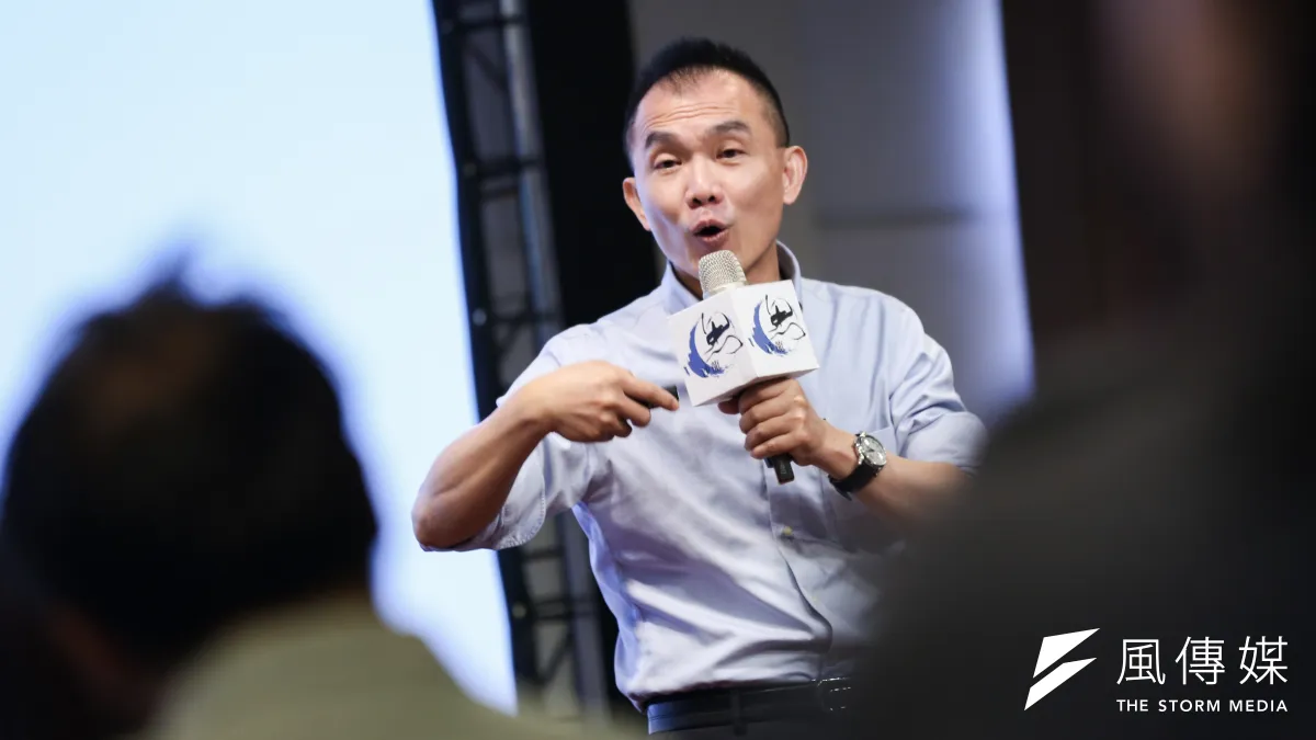 世新大學教授楊惟任(見圖)出席9日思沙龍講座,點出目前環境教育的問題所在。(簡必丞攝)