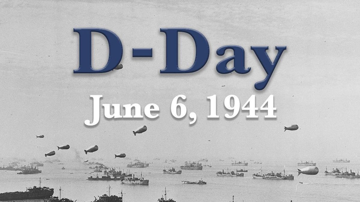 1944年6月6日的諾曼第登陸。(美軍官網) 1944年6月6日的諾曼第登陸。(美軍官網)