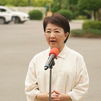 台湾・国民党主席選挙で、台中市長の盧秀燕(写真)が郝龍斌元台北市長を支持すると表明した。(写真/蔡親傑撮影) 台湾・国民党主席選挙で、台中市長の盧秀燕(写真)が郝龍斌元台北市長を支持すると表明した。(写真/蔡親傑撮影)