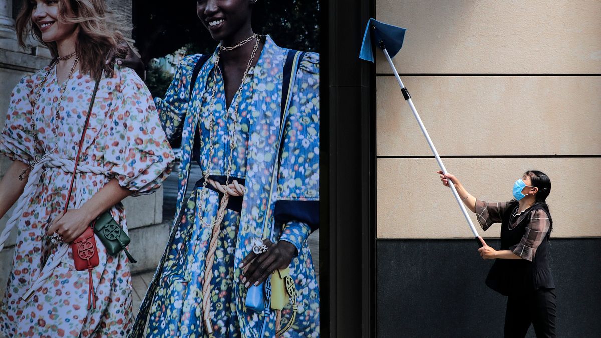 新冠肺炎疫情重創時尚產業(AP) 新冠肺炎疫情重創時尚產業(AP)