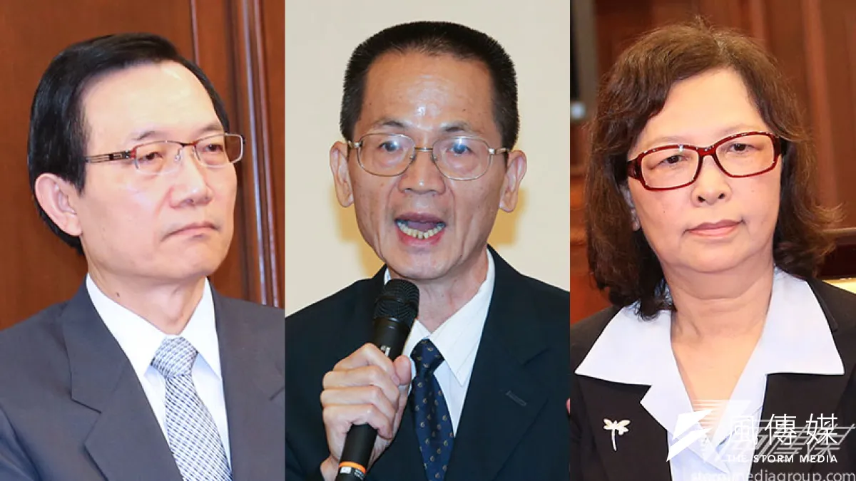 現任監委為求連任,對於敏感案件避之唯恐不及。圖為監委程仁宏(左起)、李炳南、楊美鈴。(吳逸驊、余志偉攝)