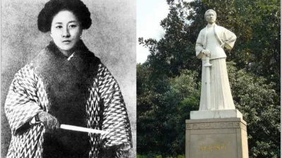 秋瑾不但獨自離開丈夫到日本求學,更加入了革命運動,辦報紙推廣女權......(圖/維基百科)