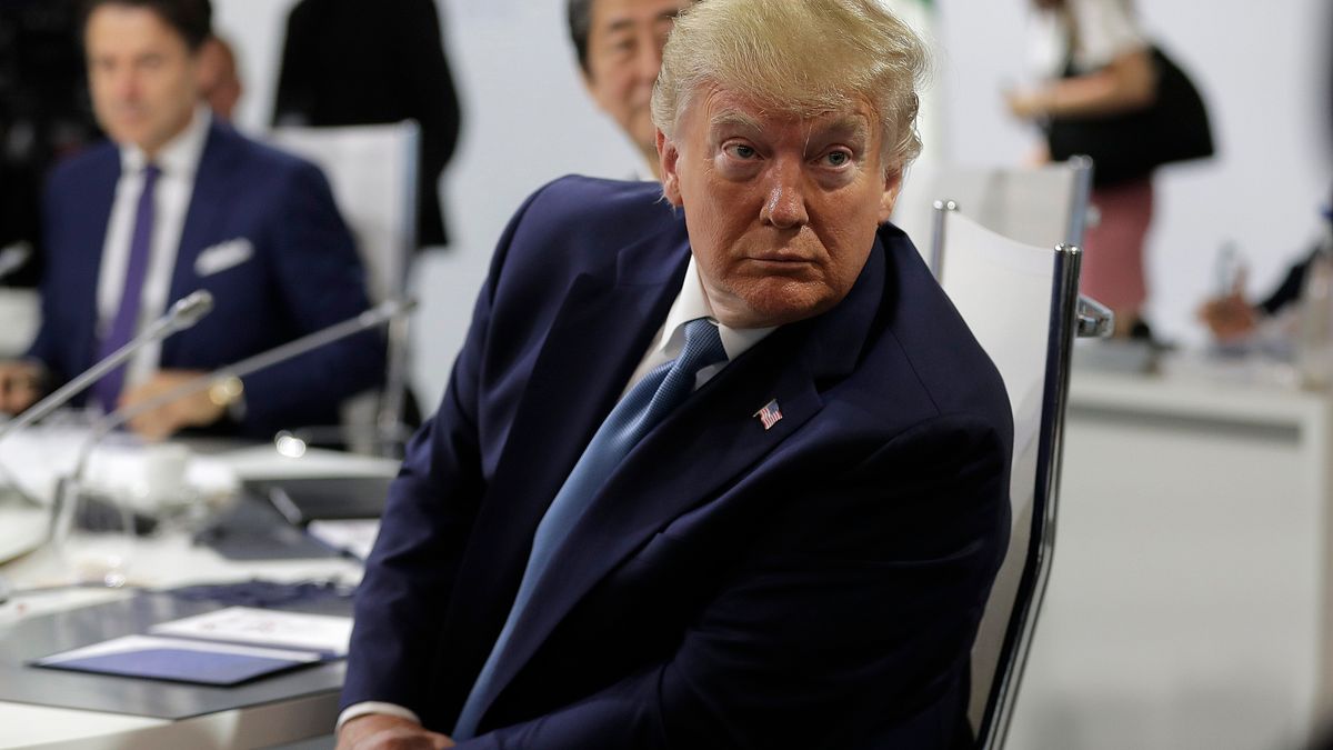 G7高峰會:美國總統川普(AP) G7高峰會:美國總統川普(AP)