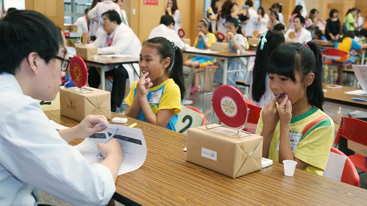 新北國小學童潔牙賽 教授小朋友如何正確潔牙