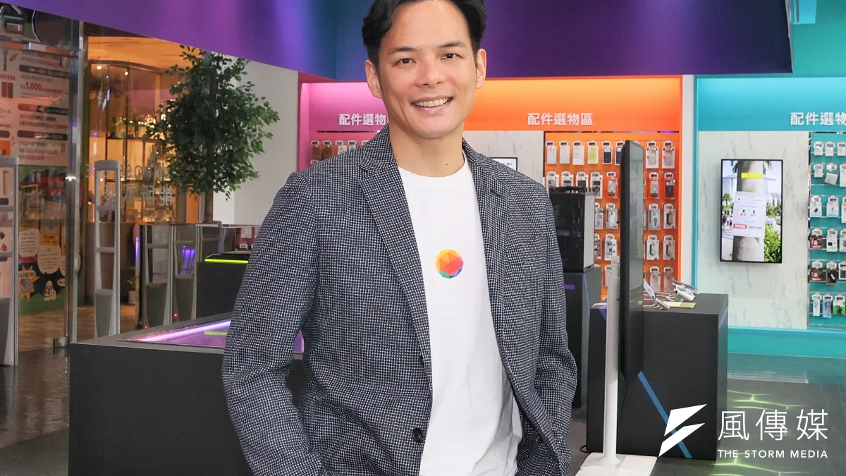 台灣大哥總經理林之晨認為AI時代的來臨,並不代表會有失業潮。(柯承惠攝)