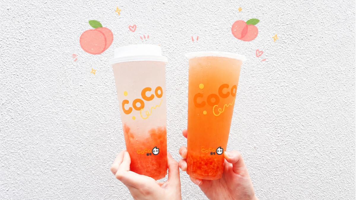 蜜桃控快衝 CoCo夏日新品開喝