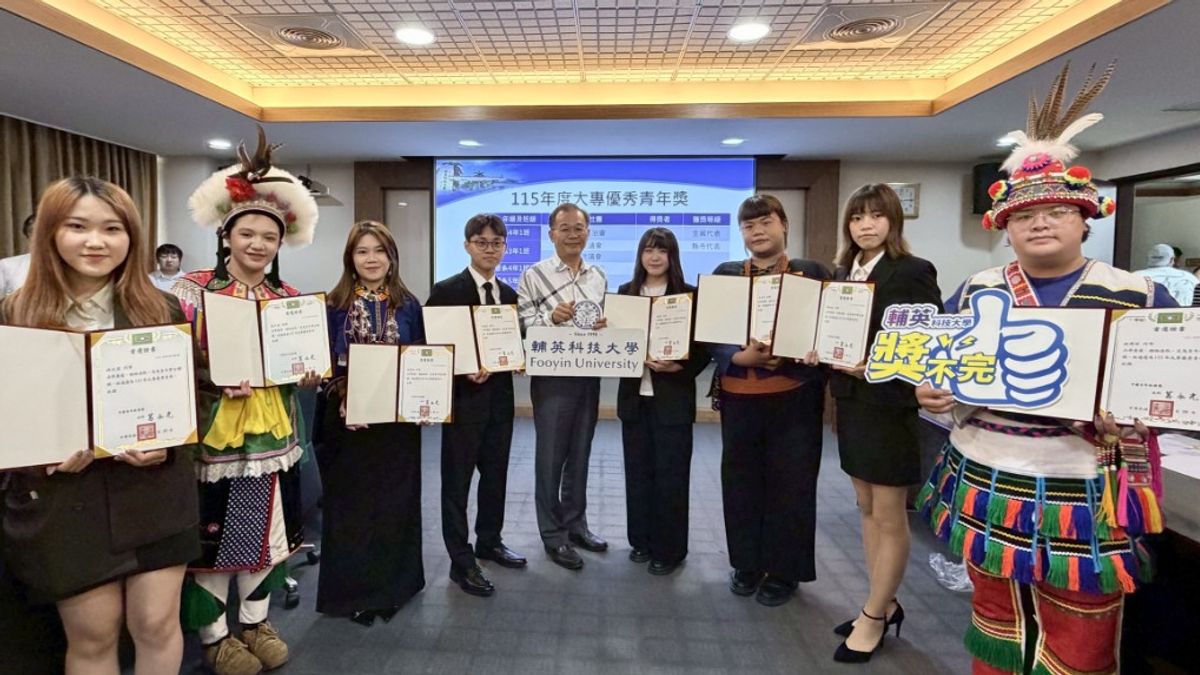 輔英科大強勢霸榜!8生橫掃全國優秀青年 社團雙佳作再寫高峰