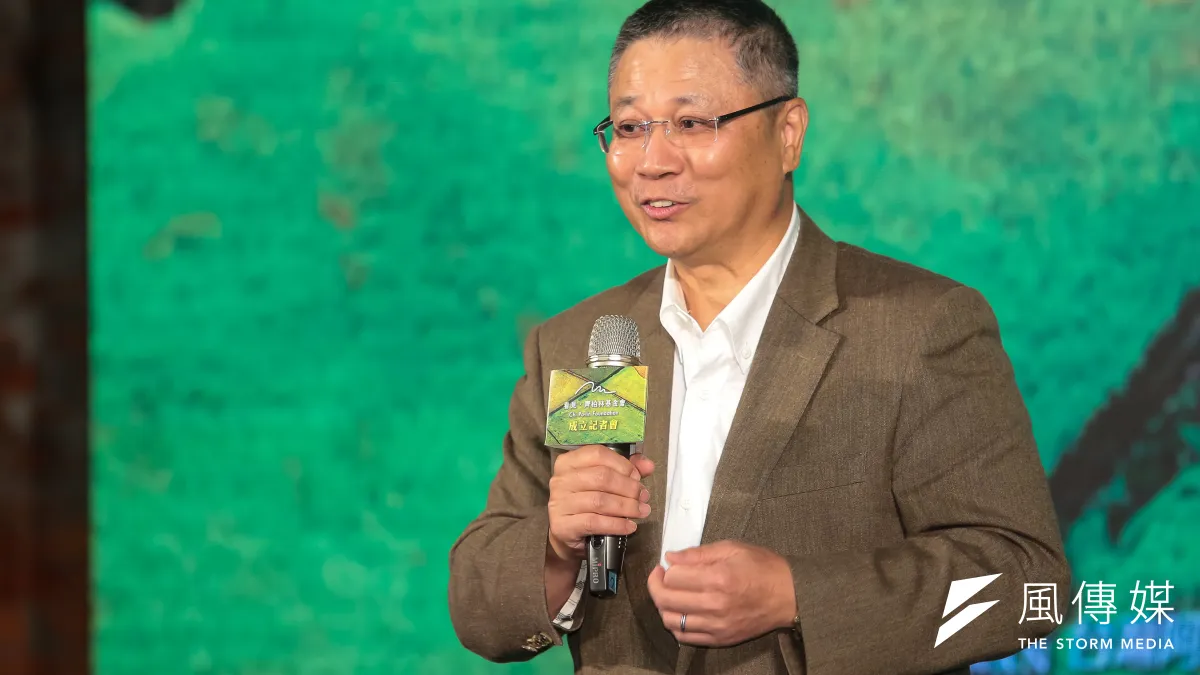緯創董事長林憲銘指出,緯創將持續投資與尋求合作機會,預先布局人工智慧(AI)與5G等產業價值鏈的應用需求。(顏麟宇攝)