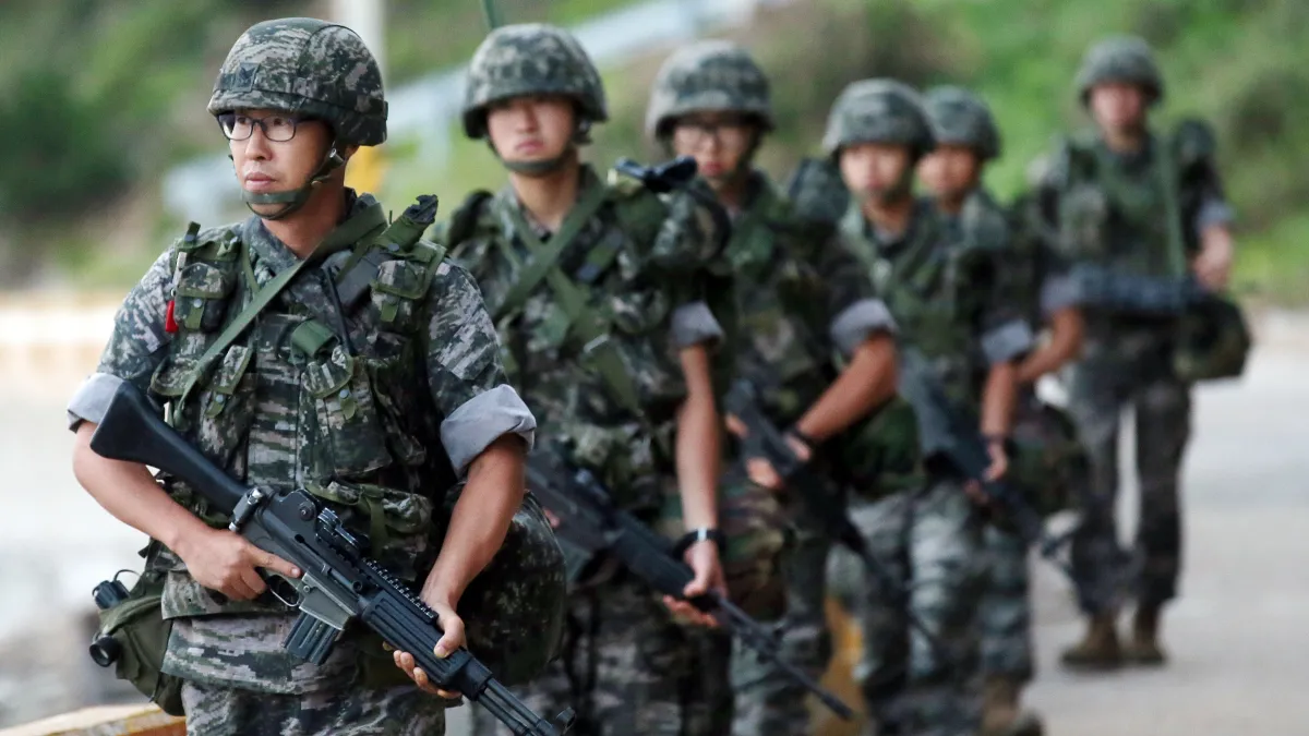 兩韓情勢劍拔弩張,南韓軍方高度戒備(美聯社)
