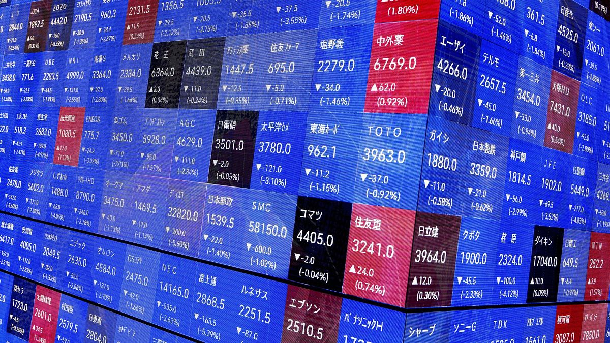 トランプ政権とウォール街の影響を受け、日本の株式市場は明確な下落傾向を示している。(AP通信) トランプ政権とウォール街の影響を受け、日本の株式市場は明確な下落傾向を示している。(AP通信)