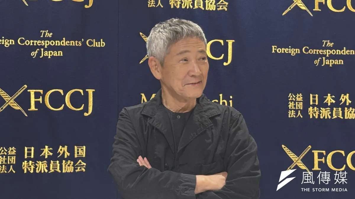 深夜食堂睽違七年推新作,小林薰答風傳媒提問稱劇組齊聚是奇蹟,並驚喜預告台灣女星客串以答謝粉絲。(黃信維攝)