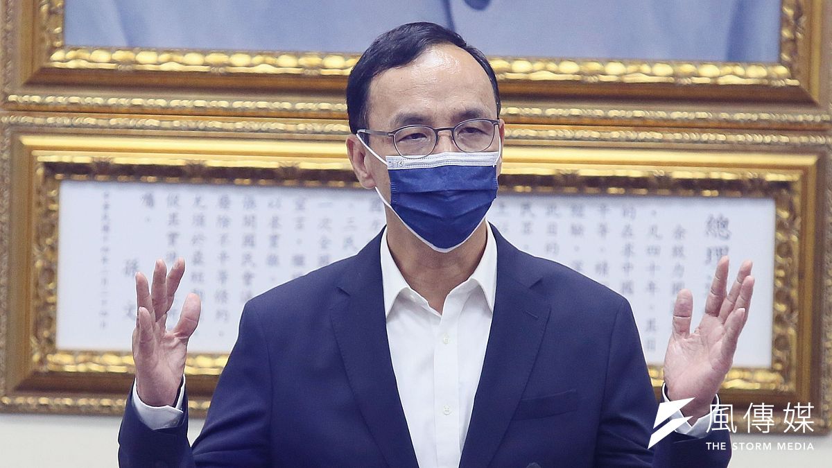 九合一選舉大勝之後,國民黨主席朱立倫接來要給合非綠力量,以四打一才能在二0二四再敗民進黨。(柯承惠攝) 九合一選舉大勝之後,國民黨主席朱立倫接來要給合非綠力量,以四打一才能在二0二四再敗民進黨。(柯承惠攝)