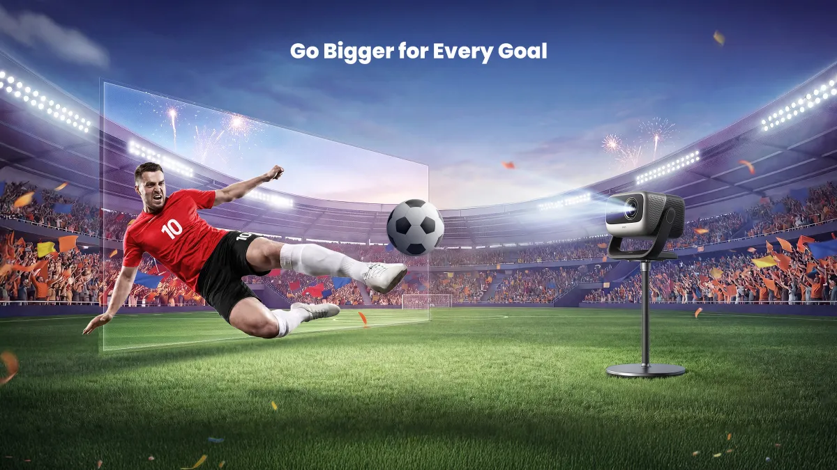 Upgrade Your Match Day Setup with JMGO Triple-Laser Projectors