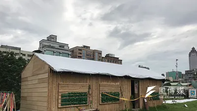 華山大草原發生分屍命案,案發地小木屋。(吳尚軒攝)