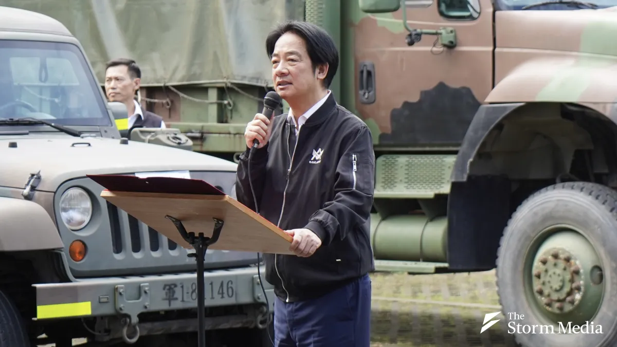 President Lai Ching-te recently proposed a defense special budget of $1.25 trillion over 8 years. (Photo / Chang Yao-lin)
