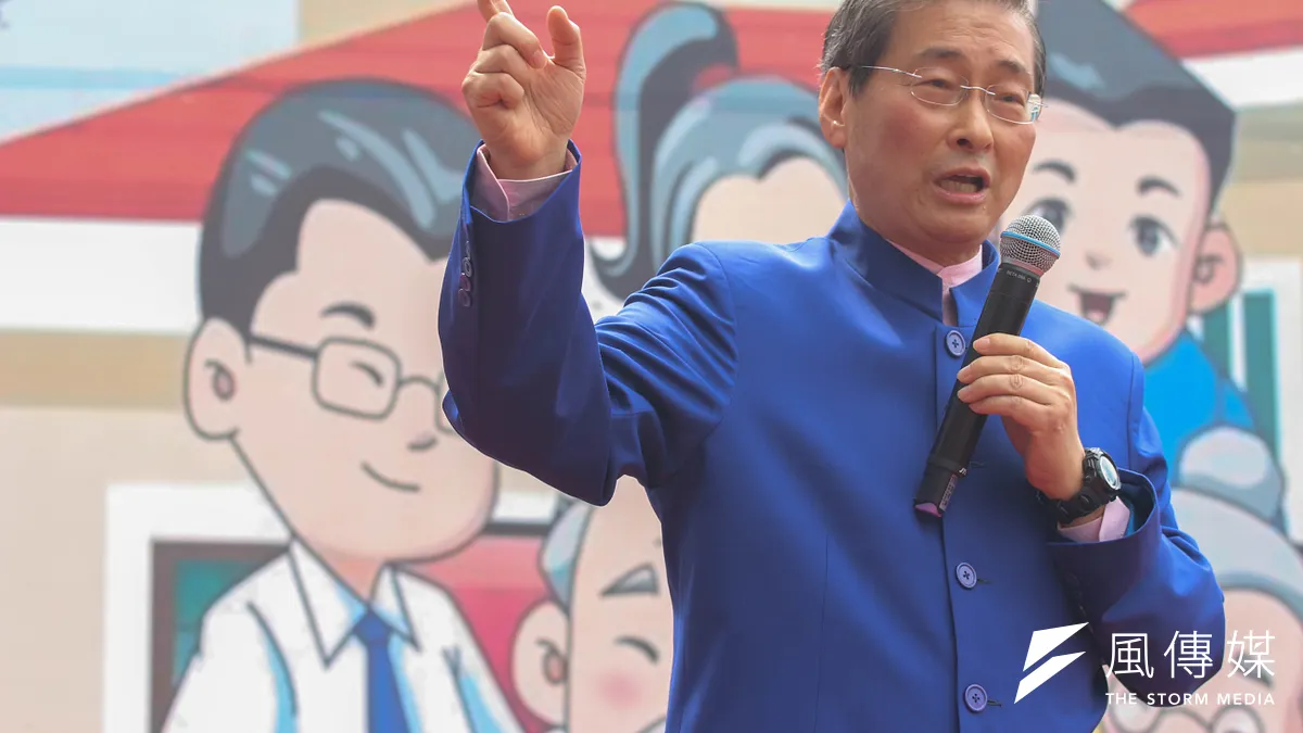 香港眾志秘書長黃之鋒來台險被打,中華統一促進黨總裁張安樂(圖)的兒子張瑋也在其中。(資料照,葉信菉攝) 香港眾志秘書長黃之鋒來台險被打,中華統一促進黨總裁張安樂(圖)的兒子張瑋也在其中。(資料照,葉信菉攝)