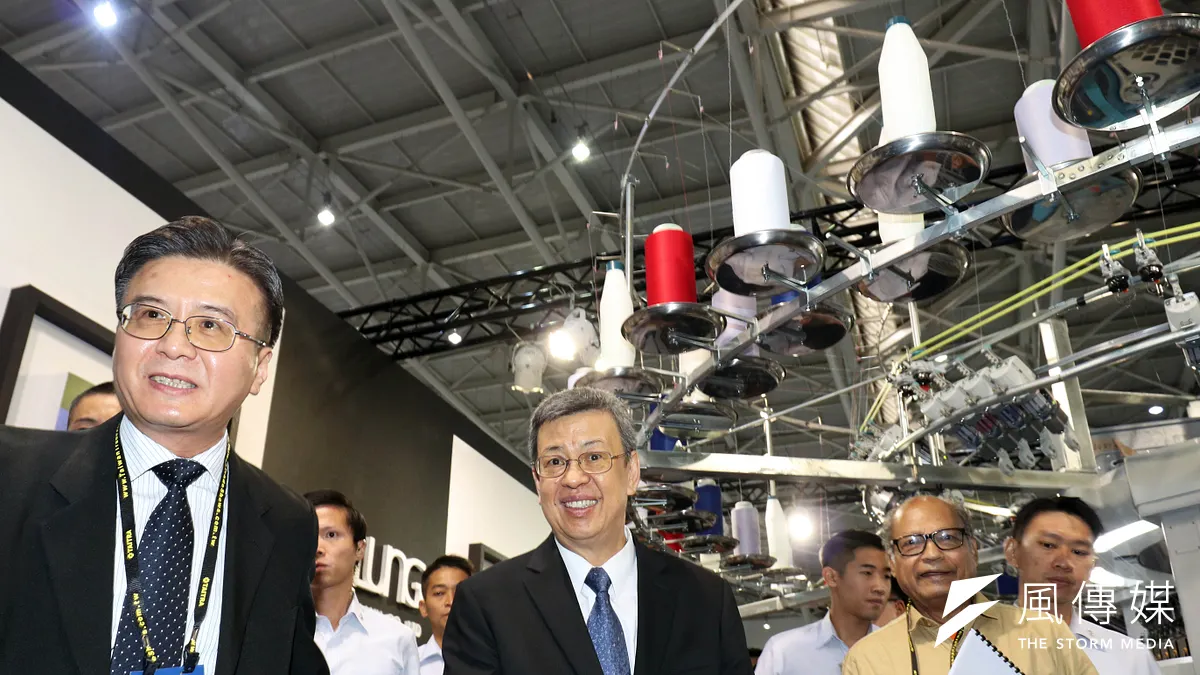 南部大水期間,副總統陳建仁全家赴金門旅遊,因此引發批評陳建仁表達歉意。(資料照片,蘇仲泓攝)