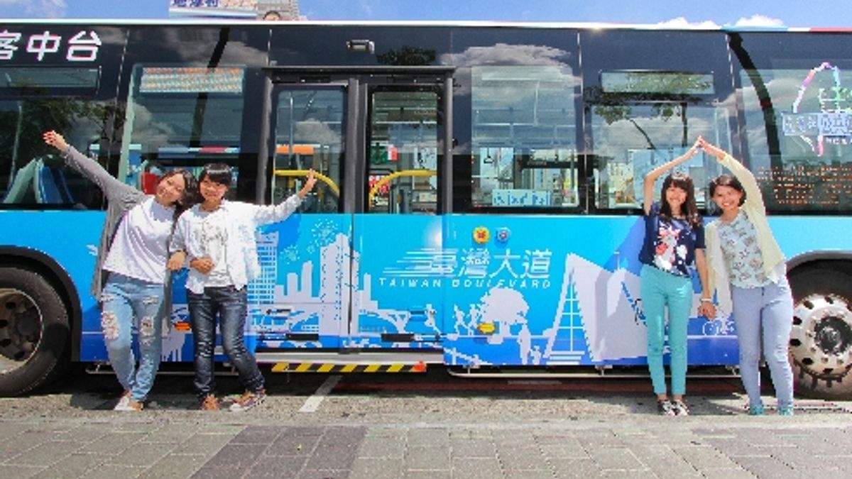 新幹線公車將以台中好玩為意象,成為台灣大道上移動城市地標。(取自台中市政府網站) 新幹線公車將以台中好玩為意象,成為台灣大道上移動城市地標。(取自台中市政府網站)