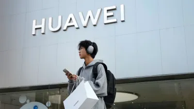 中國知名科技品牌華為。(美聯社)