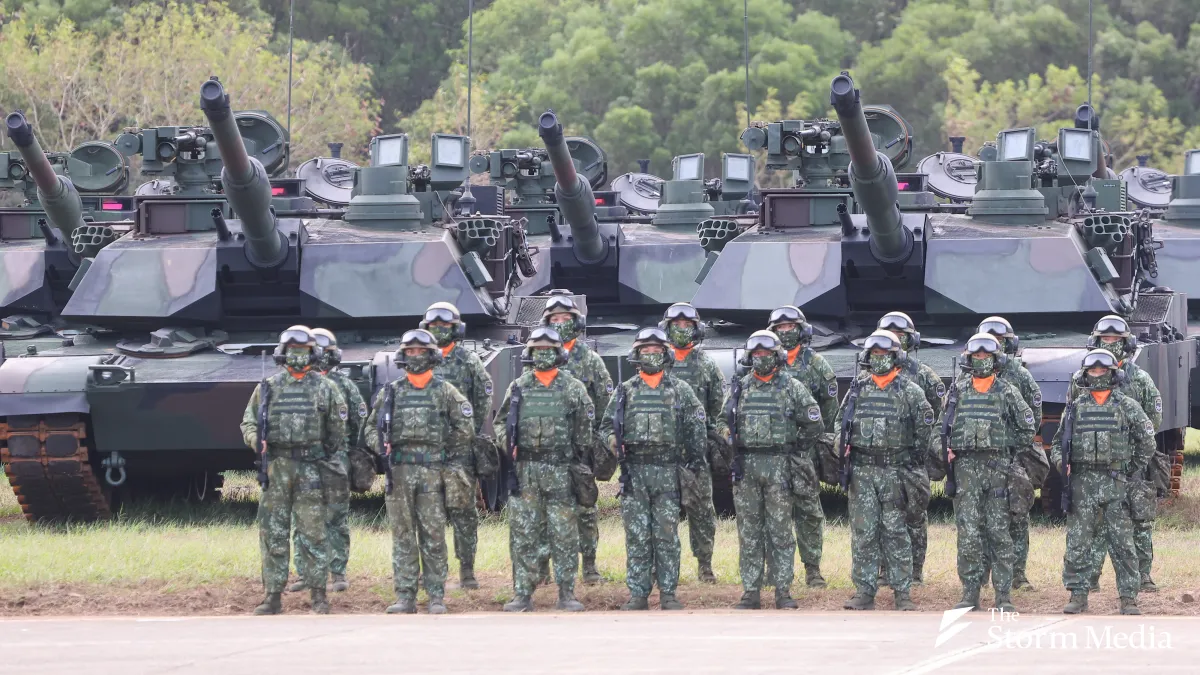 After being heralded as the 'World's Strongest Tank' and officially entering service in Taiwan, the M1A2T is now being criticized for its lack of a battlefield management system. (Photo / Yan Lin-yu)