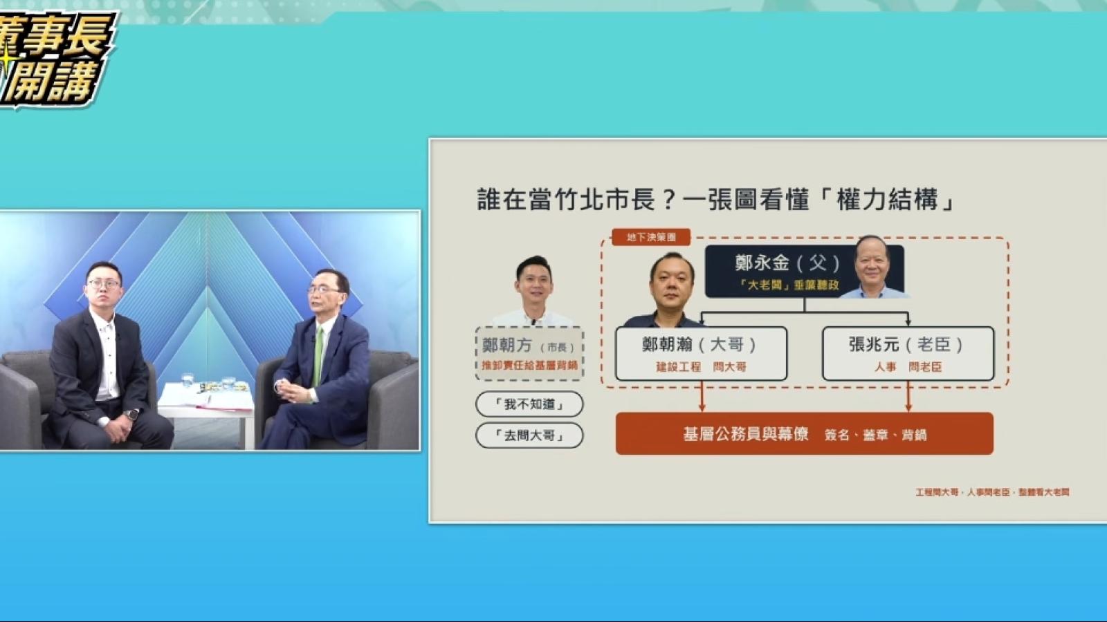 前機要秘書張益豪揭竹北市政內幕 控鄭朝方家族介入決策、工程人事疑點重重