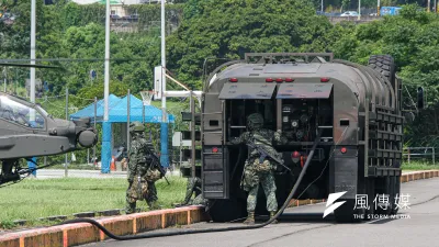 美國情報界「年度威脅評估」提及中國及台灣,認為共軍對台態度目前仍傾向和平統一。圖為漢光41號演習。(資料照,劉偉宏攝)