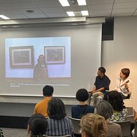 台湾の作家・呉明益と日本の漫画家・五十嵐大介が東京で対談し、文学と漫画の世界を通じて文化的共鳴を示した。(写真/台湾文化センター提供) 台湾の作家・呉明益と日本の漫画家・五十嵐大介が東京で対談し、文学と漫画の世界を通じて文化的共鳴を示した。(写真/台湾文化センター提供)