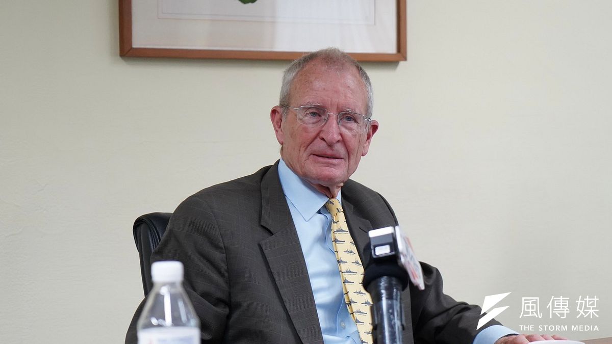 元米軍太平洋司令官のブレア氏は、台湾軍と解放軍の両方が実戦経験に欠けるが、台湾軍にはさらに大きな劣勢があると指摘した。(写真/張曜麟撮影) 元米軍太平洋司令官のブレア氏は、台湾軍と解放軍の両方が実戦経験に欠けるが、台湾軍にはさらに大きな劣勢があると指摘した。(写真/張曜麟撮影)