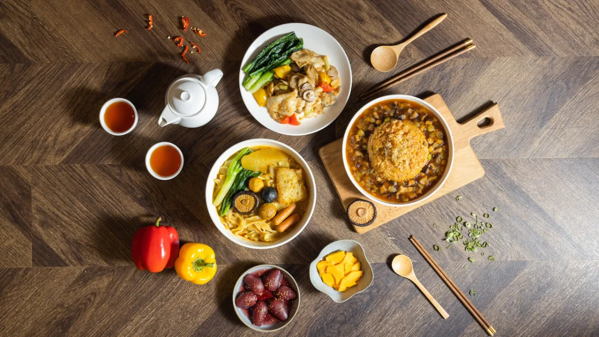 檀島香港茶餐廳 ,港味創意料理『五味』齊發。(圖/檀島香港茶餐廳提供)