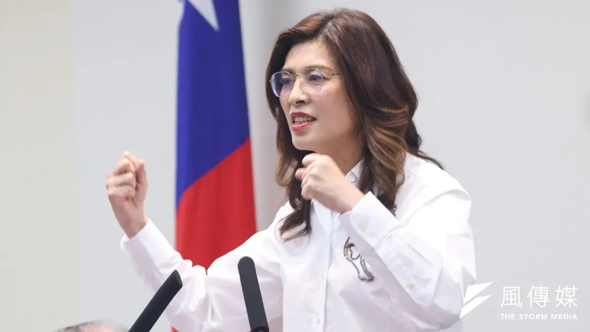 國民黨主席鄭麗文接受黃光芹專訪時表示,新竹縣長選舉不能輸,副縣長陳見賢被視為整合關鍵。(資料照,顏麟宇攝)