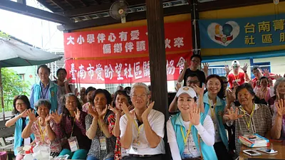 陪伴偏鄉長輩及學童 台南菁英扶輪社號召志工做愛心