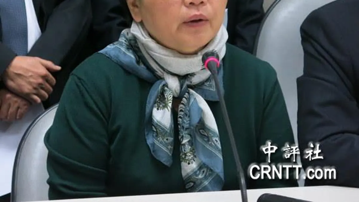 前交通部長郭瑤琪。(中評社)