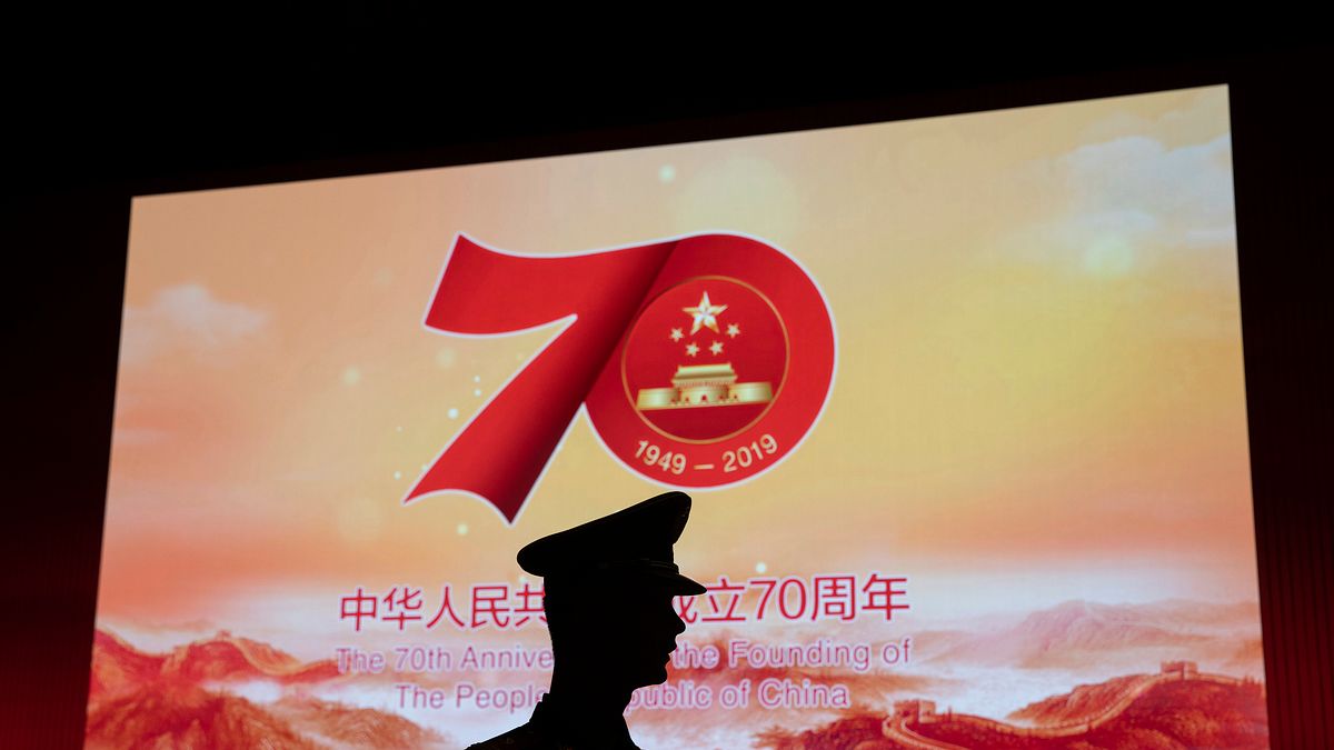 中華人民共和國慶祝成立70周年,政權同時也面臨不少挑戰。(AP) 中華人民共和國慶祝成立70周年,政權同時也面臨不少挑戰。(AP)