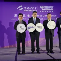 SEMI's SEMICON Taiwan 2026 press conference on Aug. 31. From left: Academia Sinica's Chen Chi-dong, SEMI's Terry Tsao, Dr. Tien Wu, and Clark Tseng. (Photo by Sean Wei) SEMI's SEMICON Taiwan 2026 press conference on Aug. 31. From left: Academia Sinica's Chen Chi-dong, SEMI's Terry Tsao, Dr. Tien Wu, and Clark Tseng. (Photo by Sean Wei)