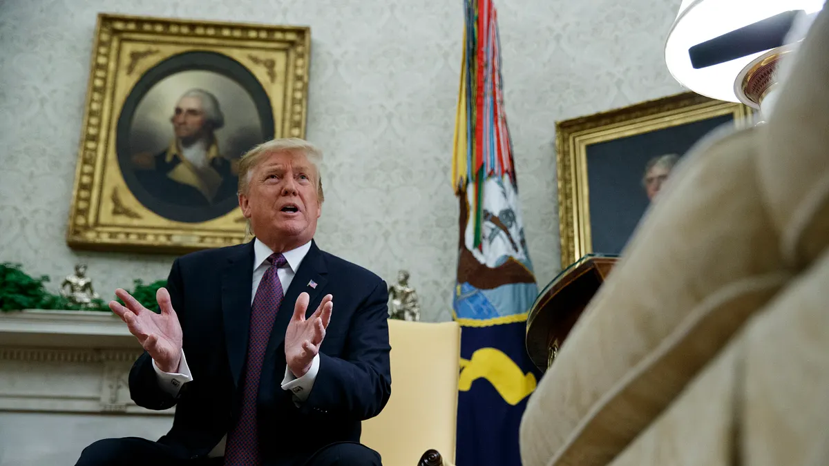 美國總統川普與中國國家主席習近平19日通話,宣布達成TikTok協議。(AP) 美國總統川普與中國國家主席習近平19日通話,宣布達成TikTok協議。(AP)