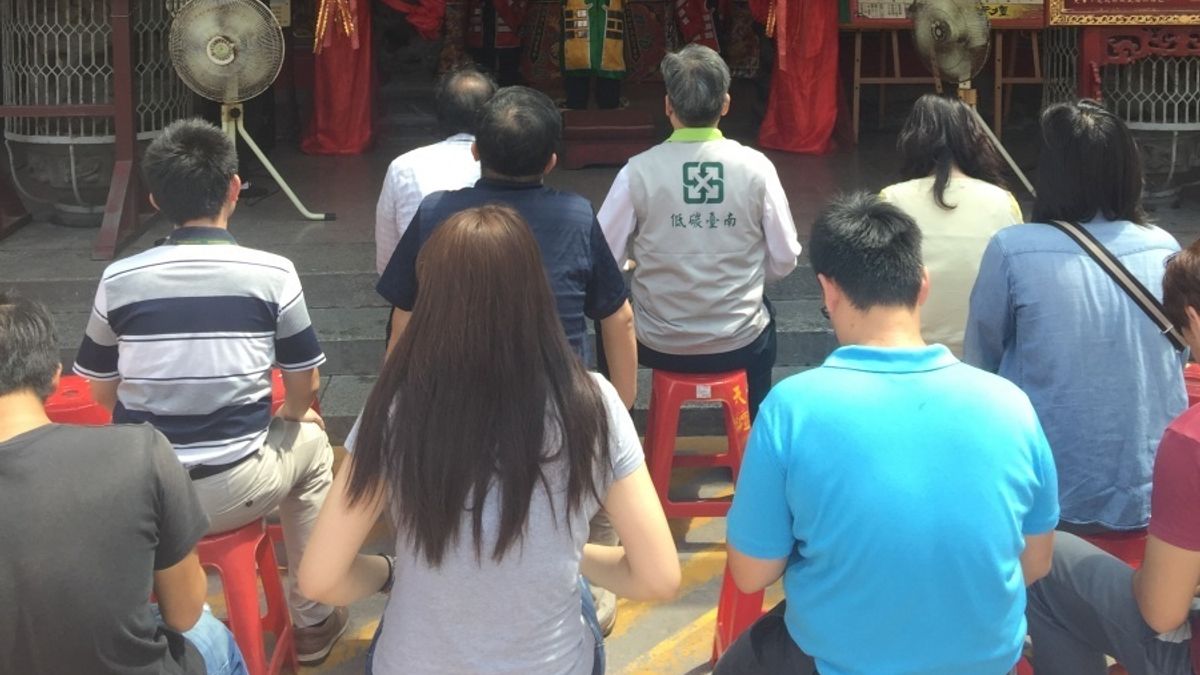 以功代金減少燒金紙 南市環局舉辦謝恩祈安法會 以功代金減少燒金紙 南市環局舉辦謝恩祈安法會