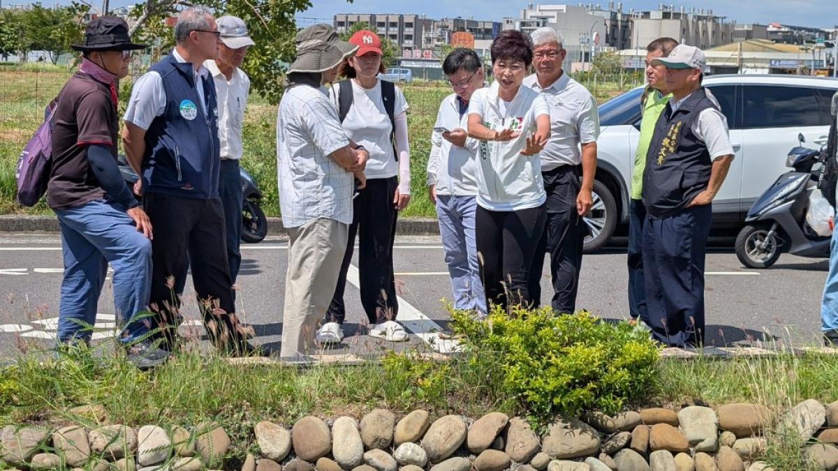 草湖寮重劃區豪雨積水惹民怨!陳亭妃:一週內全面檢測排水系統