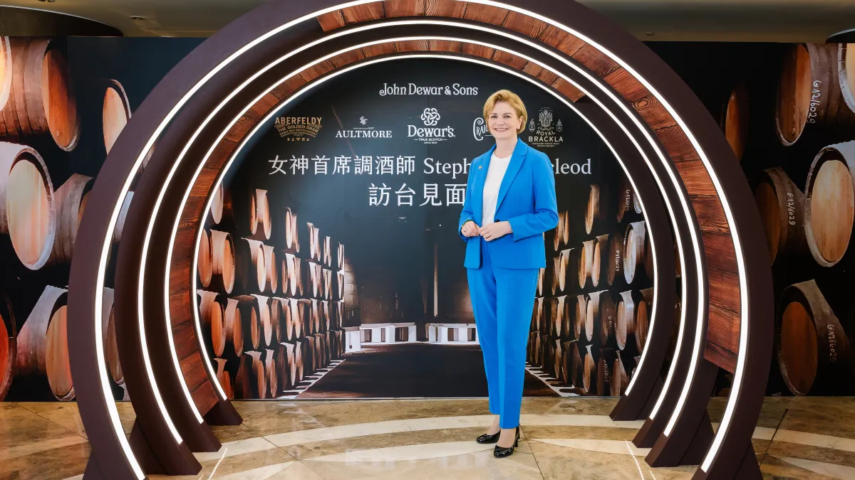 帝王女神首席調酒師 Stephanie Macleod 訪台見面會。(圖片來源:大盛酒品/喜寶國際)