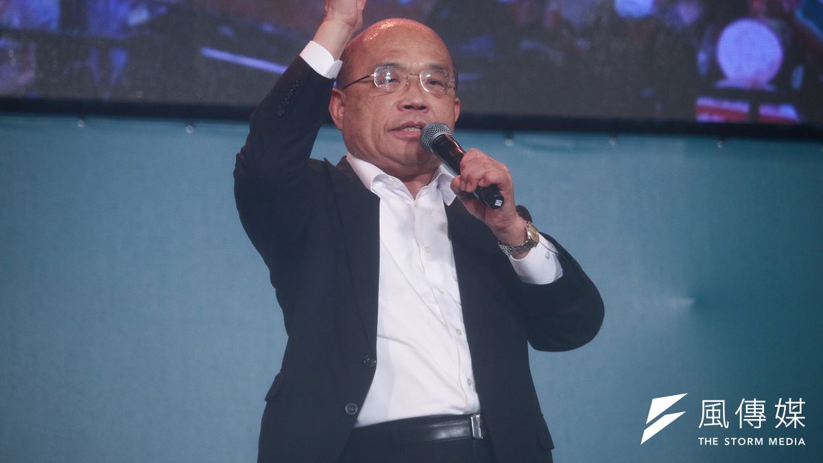 敗選之後的蘇貞昌除了嘴巴上說要檢討之外,所有的動作都無法讓人感受到對國人的歉疚。(資料照,蔡親傑攝) 敗選之後的蘇貞昌除了嘴巴上說要檢討之外,所有的動作都無法讓人感受到對國人的歉疚。(資料照,蔡親傑攝)