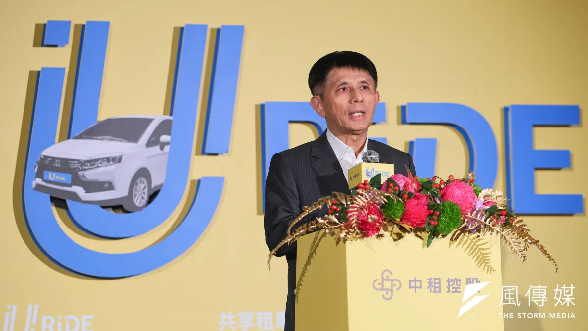 租賃業的獲利表現受景氣循環影響甚深。圖為中租控股董事長陳鳳龍。(顏麟宇攝)