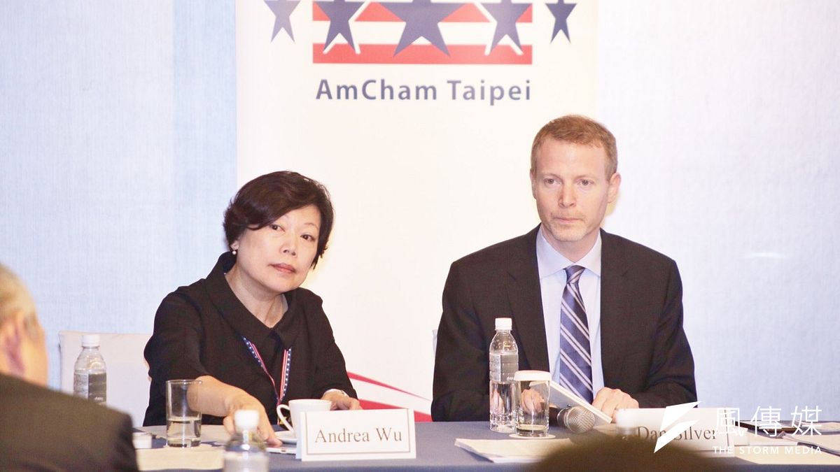 台北美國商會發表年度白皮書。(曾原信攝) 台北美國商會發表年度白皮書。(曾原信攝)