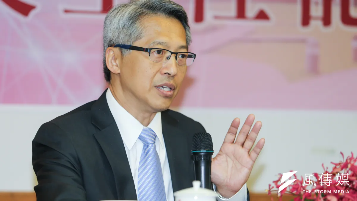 新任院長廖俊智表示,上任後將推動3大願景,推動中研院人文社會、數理工程、生命科學均衡發展。(陳明仁攝)