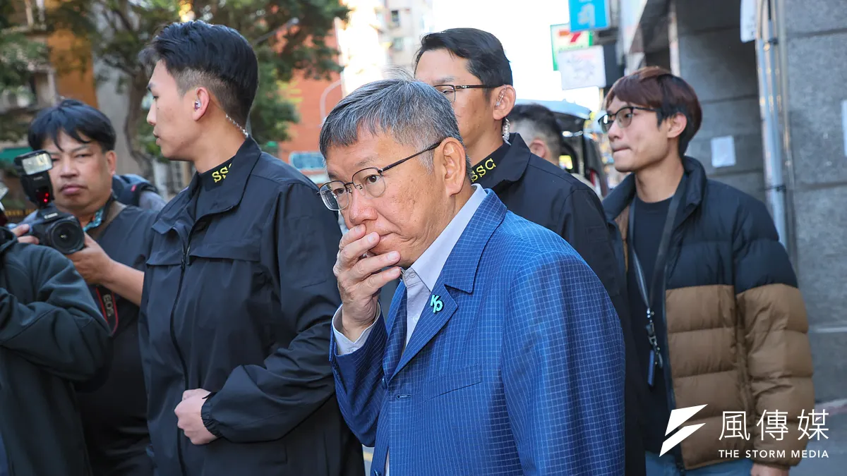 柯文哲領導的民眾黨為新國會關鍵少數,投票動向影響立法院長誰屬與未來法案的通過。(顏麟宇攝)