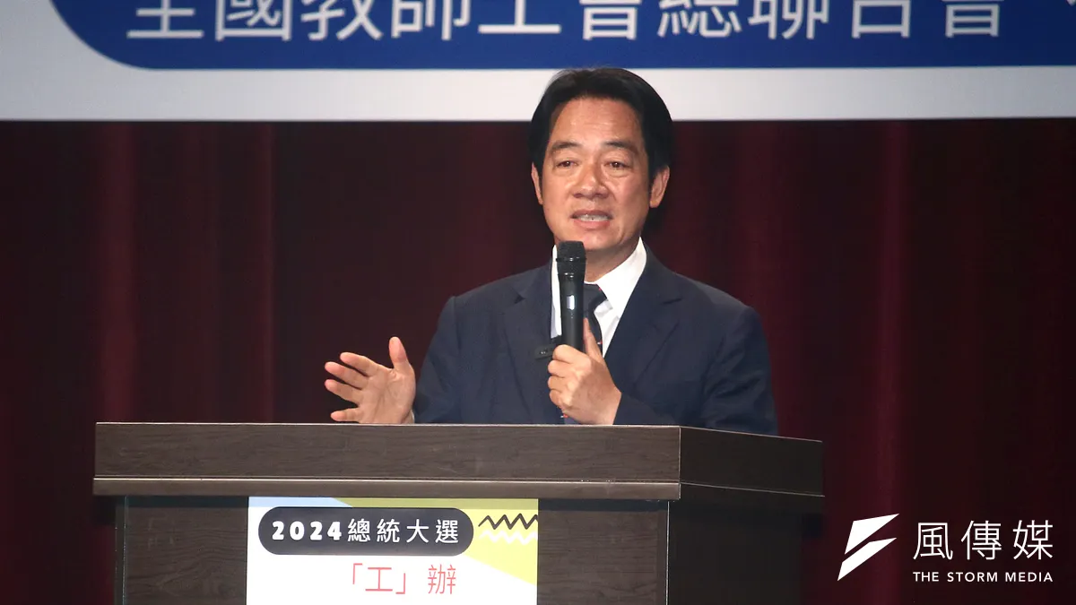 賴清德呼籲「不要只想以移工替補人力」,頗有打臉勞動部的味道。(蔡親傑攝)