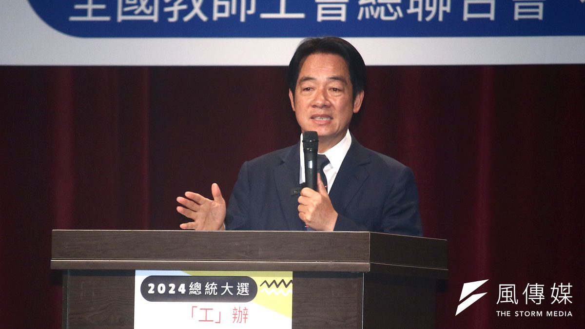 賴清德呼籲「不要只想以移工替補人力」,頗有打臉勞動部的味道。(蔡親傑攝) 賴清德呼籲「不要只想以移工替補人力」,頗有打臉勞動部的味道。(蔡親傑攝)