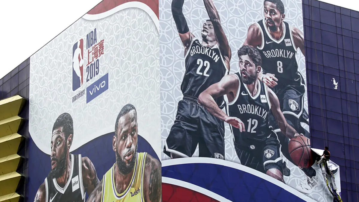 NBA與中國的衝突越演越烈,未來會如何發展很難預期。(美聯社)